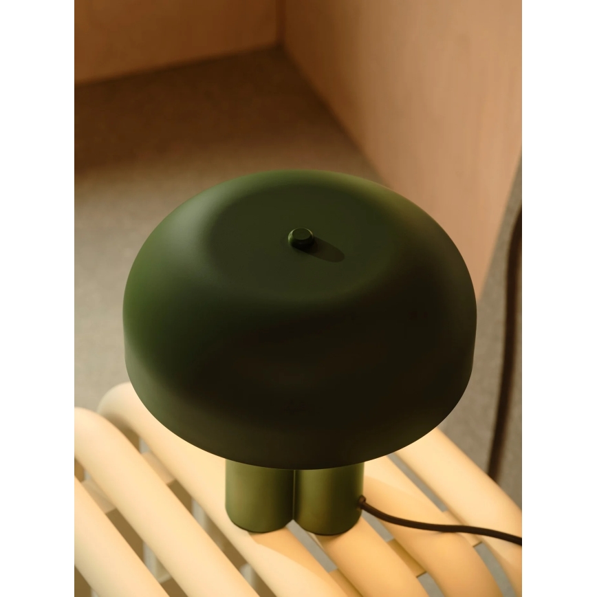 Nordlux - Tischlampe SANDRO 1xE27/15W/230V grün