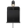 Nordlux - Wandleuchte mit Spot, Ablage und USB ROOMI 1xGU10/8W/230V schwarz