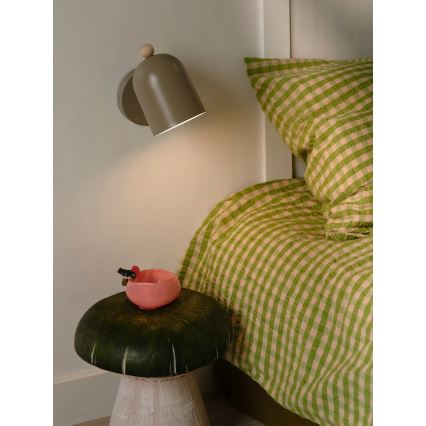 Nordlux - Wandspot GASTON 1xE27/15W/230V braun