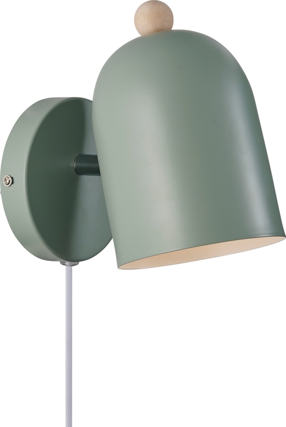 Nordlux - Wandstrahler GASTON 1xE27/15W/230V grün