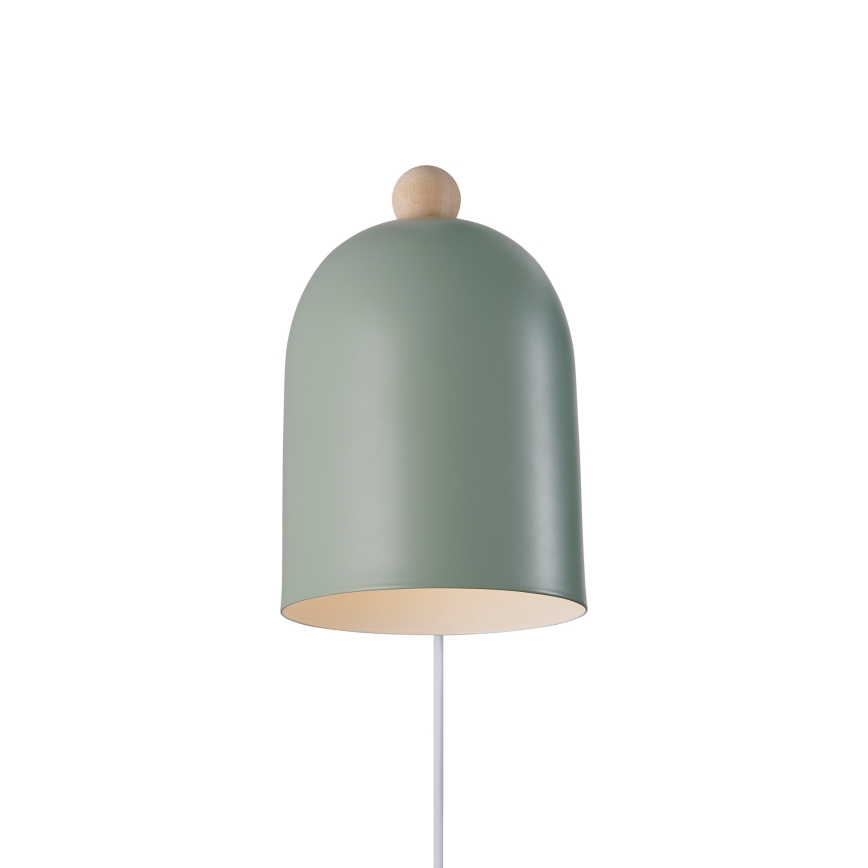 Nordlux - Wandstrahler GASTON 1xE27/15W/230V grün