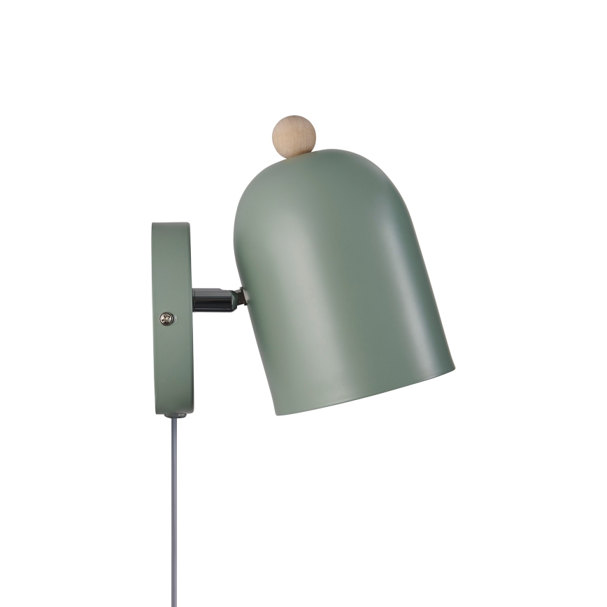 Nordlux - Wandstrahler GASTON 1xE27/15W/230V grün