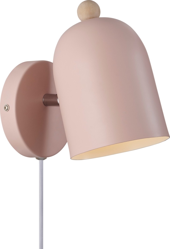 Nordlux - Wandstrahler GASTON 1xE27/15W/230V rosa