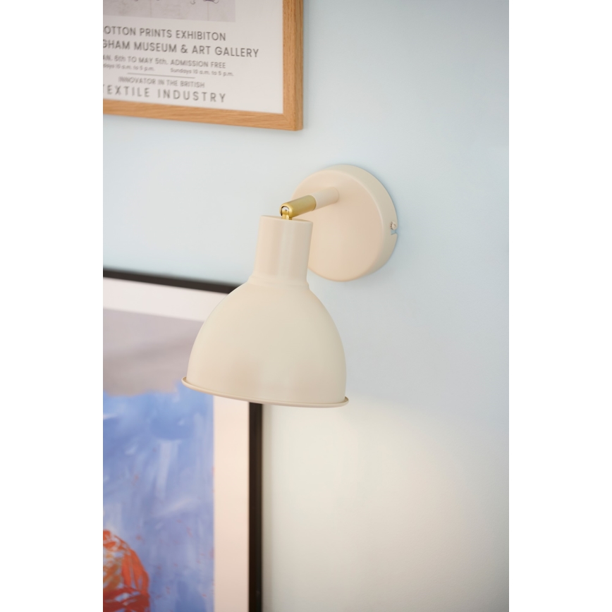 Nordlux - Wandstrahler POP 1xE27/18W/230V beige