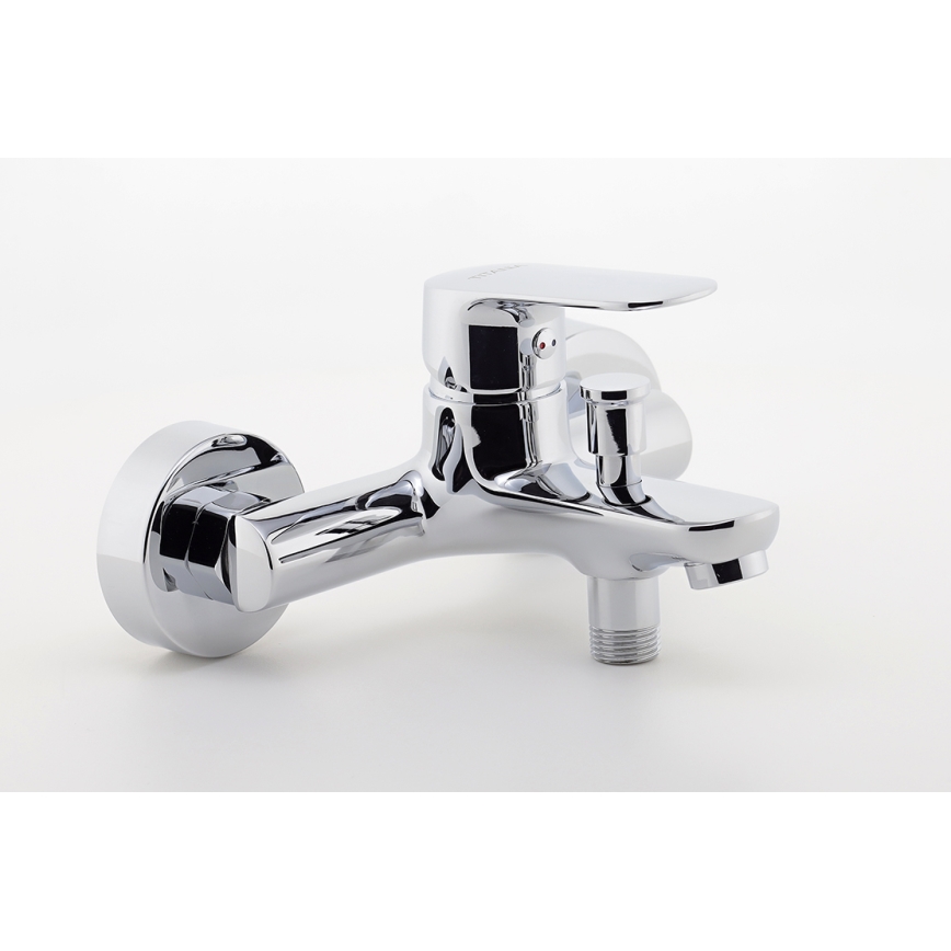 Novaservis - Badewannenset mit Armatur TITANIA COSMOS, hochglänzender Chrom