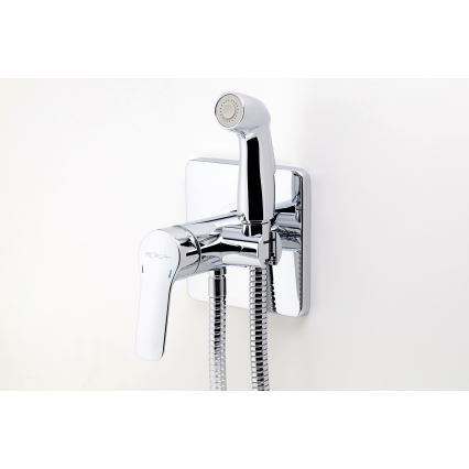 Novaservis - Bidetarmatur mit Sprühvorrichtung für Unterputzinstallation METALIA glänzendes Chrom