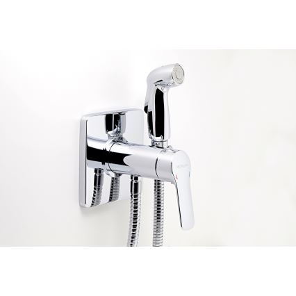 Novaservis - Bidetarmatur mit Sprühvorrichtung für Unterputzinstallation METALIA glänzendes Chrom