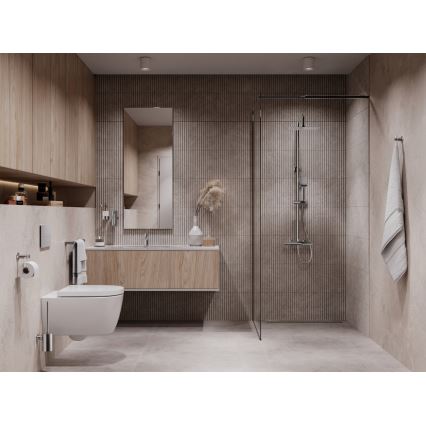 Novaservis - Dusch-Set mit Thermostatarmatur METALIA ECO glänzendes Chrom