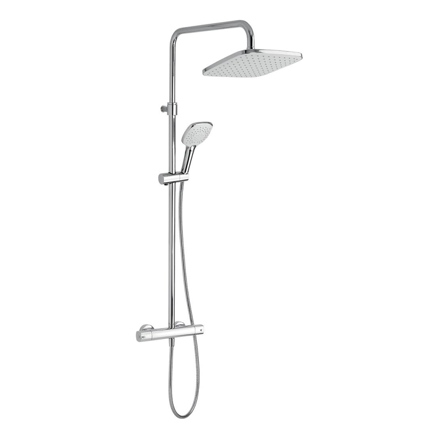 Novaservis - Dusch-Set mit Thermostatarmatur METALIA ECO glänzendes Chrom