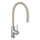 Novaservis - Wasserhahn (Armatur) mit flexiblem Arm Edelstahl/beige