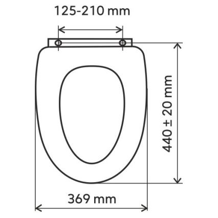 Novaservis - WC-Sitz SoftClose Duroplast/weiß