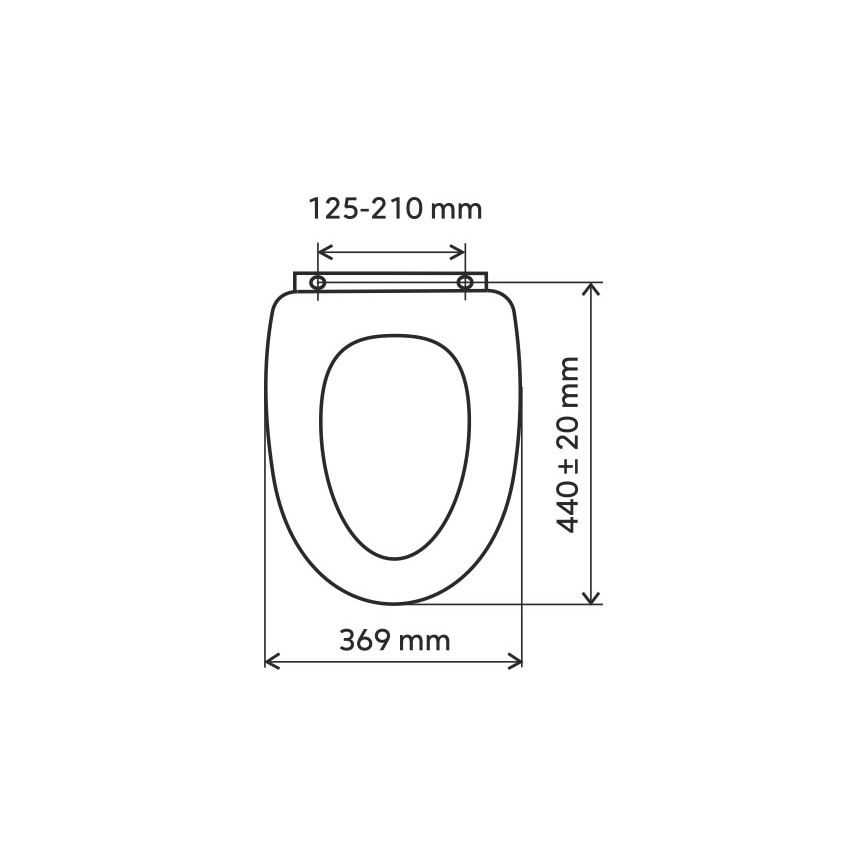 Novaservis - WC-Sitz SoftClose Duroplast/weiß