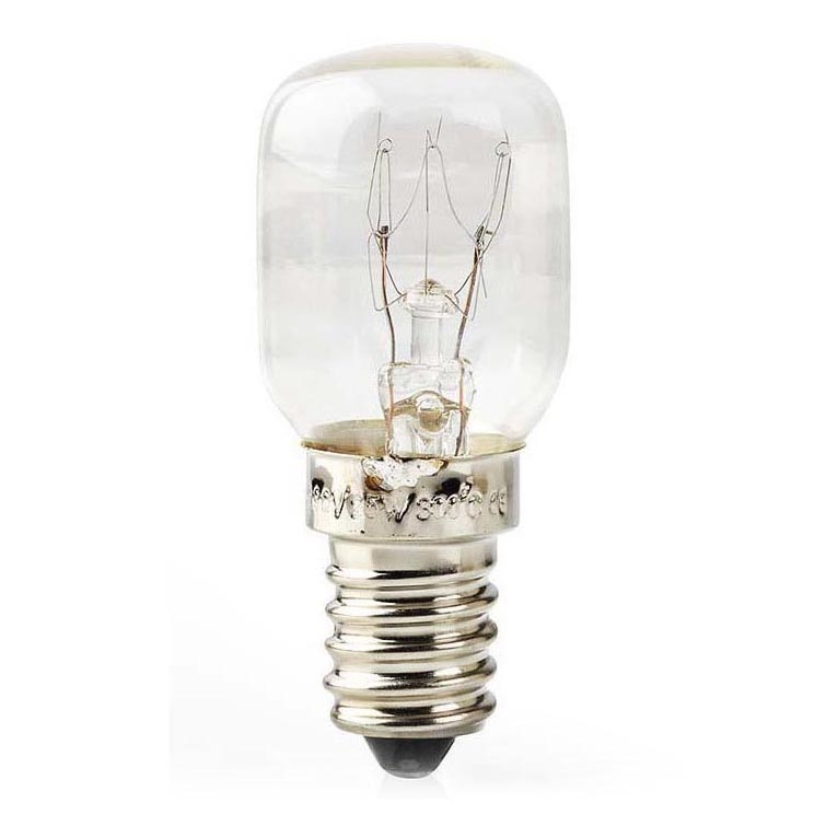 Nedis OVBUE1425W1 - Ofenlampe T25 E14/25W/230V 2200K