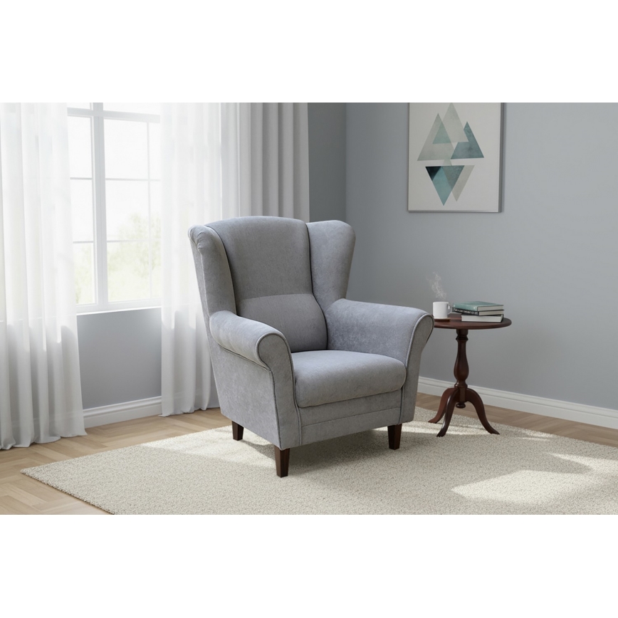 Ohrensessel GALA, grau