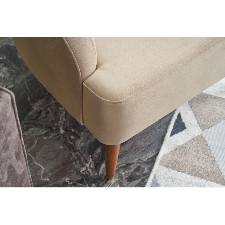 Ohrensessel NEKO, cremefarben