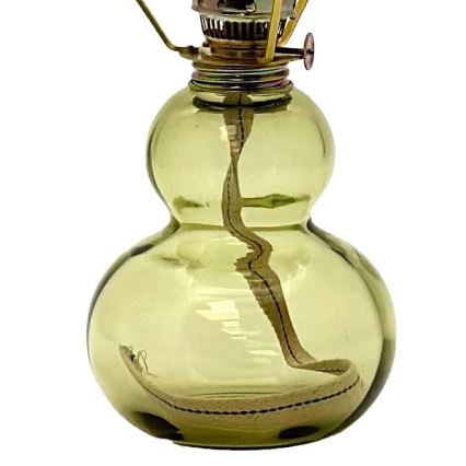 Öllampe ZUZANA 43 cm waldgrün