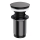 OMNIRES A706AT - Ablaufgarnitur CLICK-CLACK d 6,6 cm gebürstet anthrazit