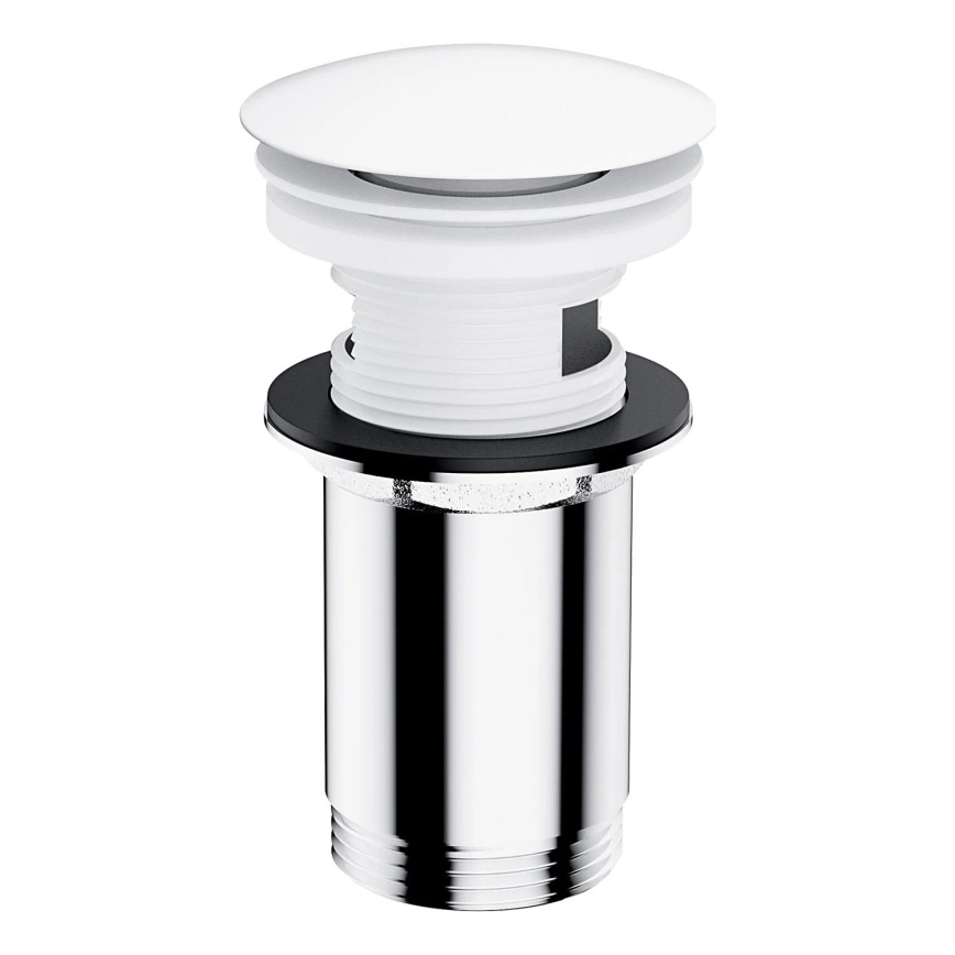 OMNIRES A706BM - Waschbeckenablauf CLICK-CLACK Ø 6,6 cm mattweiß