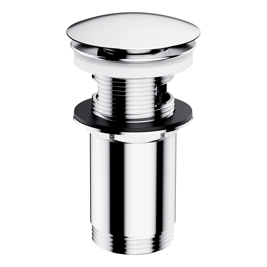 OMNIRES A706CR - Waschbeckenablauf CLICK-CLACK Ø 6,6 cm glänzender Chrom