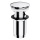 OMNIRES A706CR - Waschbeckenablauf CLICK-CLACK Ø 6,6 cm glänzender Chrom
