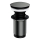 OMNIRES A706GR - Waschbeckenablauf CLICK-CLACK Ø 6,6 cm gebürstetes Graphit