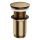 OMNIRES A716BR - Waschbeckenablauf CLICK-CLACK Ø 6,6 cm gebürstetes antikes Bronze