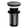 OMNIRES A716GR - Waschbeckenablauf CLICK-CLACK Ø 6,6 cm gebürstetes Graphit