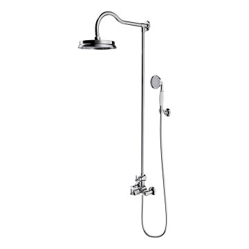 OMNIRES AM5244/6CR - Duschset mit Thermostat-Armatur ARMANCE glänzender Chrom