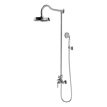 OMNIRES AM5244CR - Duschset mit Armatur ARMANCE glänzender Chrom