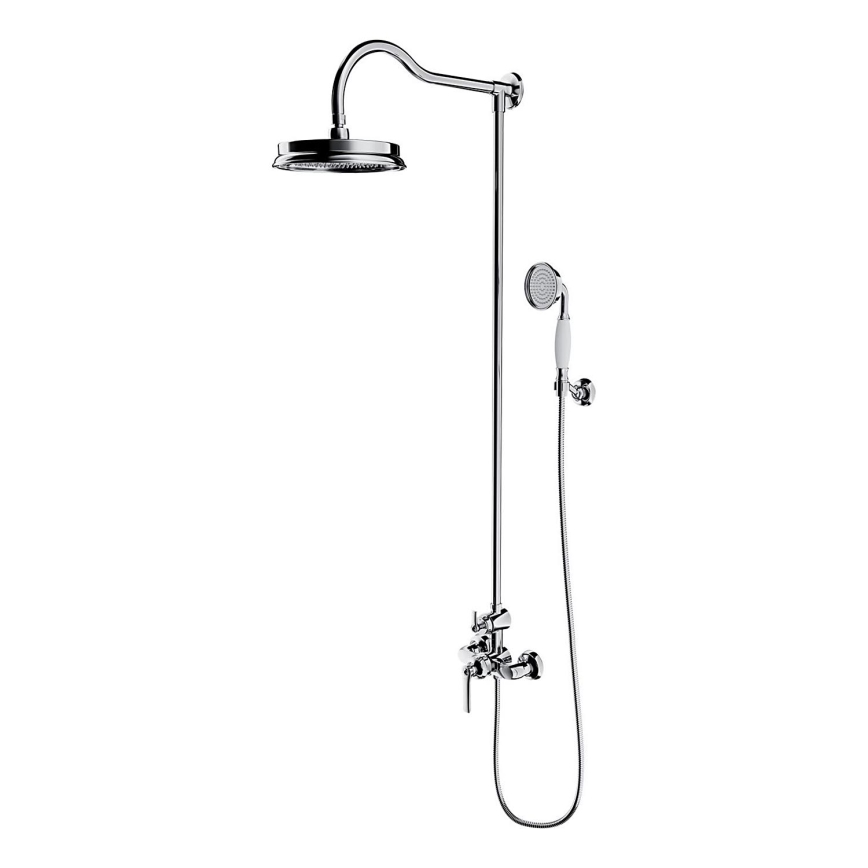 OMNIRES AM5244CR - Duschset mit Armatur ARMANCE glänzender Chrom