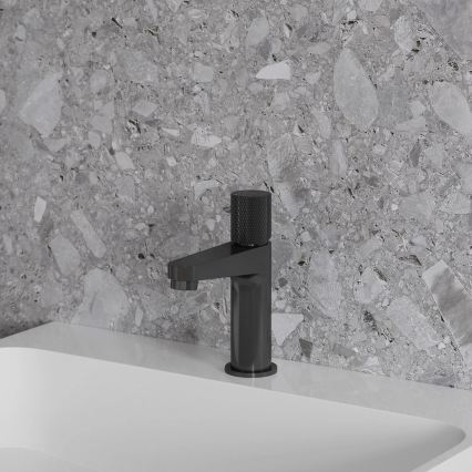 OMNIRES CT8010AT - Waschtischarmatur CONTOUR 16,6 cm gebürstetes Anthrazit