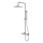 OMNIRES CT8044CR - Duschgarnitur mit thermostatischer Armatur CONTOUR glänzendes Chrom