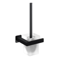 OMNIRES NL80620BL - Wand-WC-Bürste NELSON matt schwarz