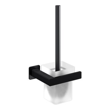OMNIRES NL80620BL - Wand-WC-Bürste NELSON matt schwarz