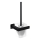 OMNIRES NL80620BL - Wand-WC-Bürste NELSON matt schwarz