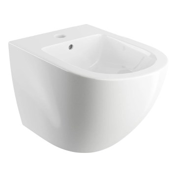 OMNIRES OTTAWABIBP - Wandhängendes Bidet OTTAWA Keramik/glänzend weiß