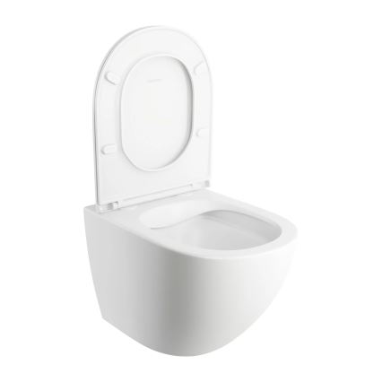 OMNIRES OTTAWAMWBM - Hängendes WC mit SoftClose-Sitz OTTAWA Keramik/mattweiß