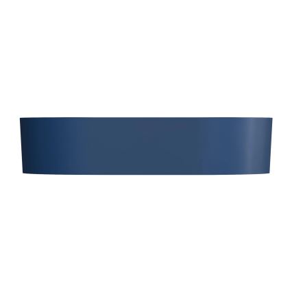 OMNIRES OVOUNMB - Aufsatzwaschbecken OVO 55x36 cm Dolomit/mattes Mitternachtsblau
