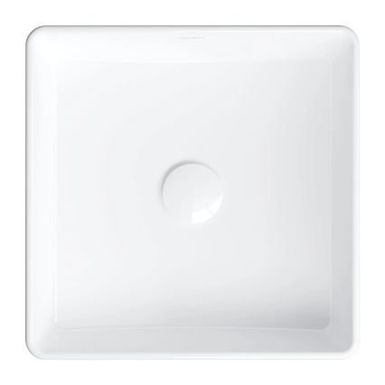 OMNIRES PASADENA360BP - Aufsatzwaschbecken PASADENA 36x36 cm Keramik / Hochglanzweiß