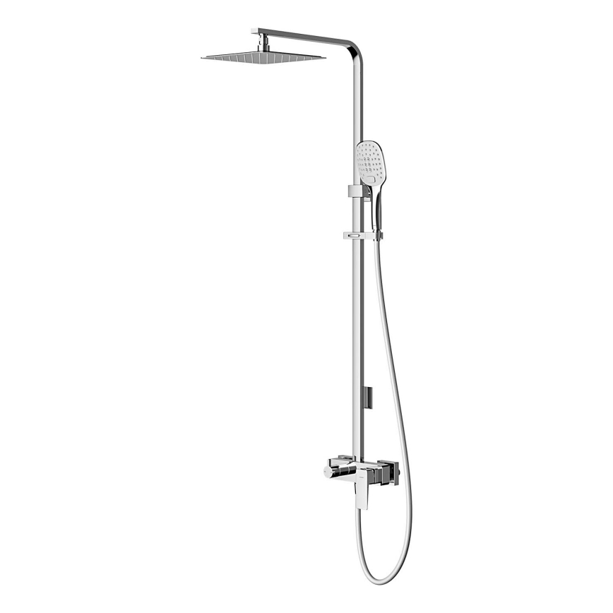 OMNIRES PM7444CR - Duschset mit Armatur PARMA glänzendes Chrom