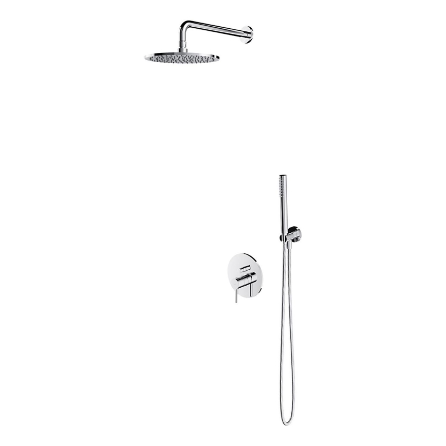 OMNIRES SYSY22XCR - Duschset mit Unterputzarmatur Y Hochglanzchrom