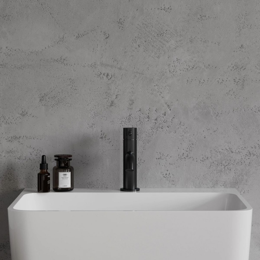 OMNIRES Y1210NBL - Waschbeckenarmatur Y 16,2 cm seidenmatt schwarz