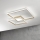 Ondaluce - Dimmbare LED-Deckenleuchte DOWEL LED/46W/230V 55x55 cm Gold