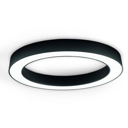 Ondaluce - GLOBUS LED-Deckenleuchte, dimmbar, 80W/230V, 3000/4000K, Ø 100 cm, schwarz
