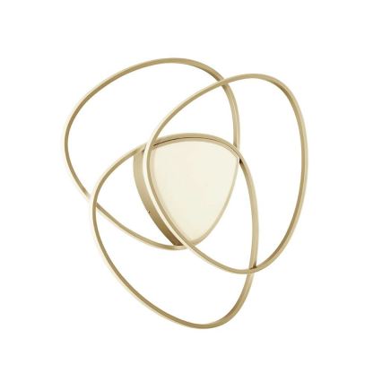 Ondaluce - Dimmbare LED-Deckenleuchte ROSE LED/70W/230V 63x67 cm gold