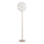 Ondaluce - dimmbare LED-Stehleuchte JOKEY LED/15W/230V 170 cm goldfarben/klar
