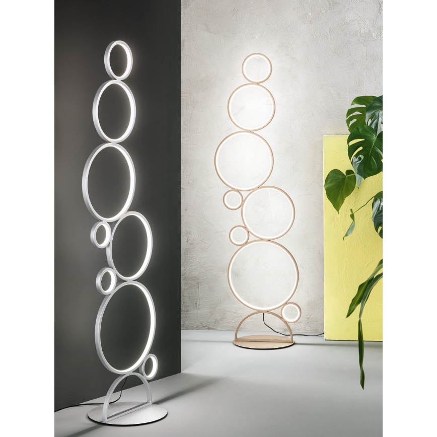Ondaluce - Dimmbare LED-Stehleuchte POIS LED/52W/230V, 160 cm, goldfarben