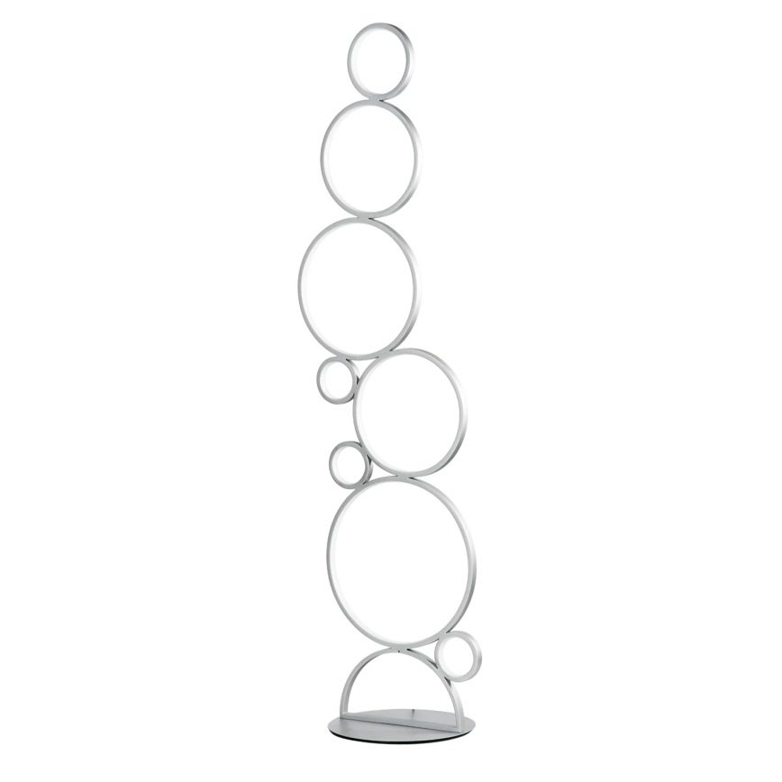 Ondaluce - dimmbare LED-Stehleuchte POIS LED/52W/230V 160 cm silber
