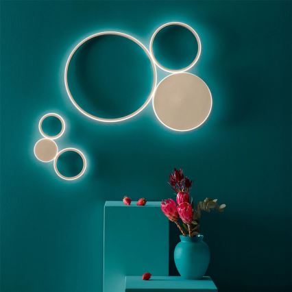 Ondaluce - Dimmbare LED-Wandleuchte POIS LED/42W/230V goldfarben