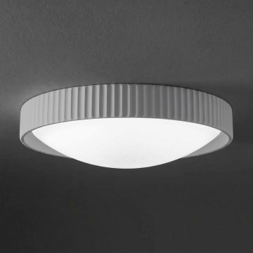 Ondaluce - LED-Deckenleuchte CONCRETE LED/20W/230V Ø 41 cm Beton/Grau